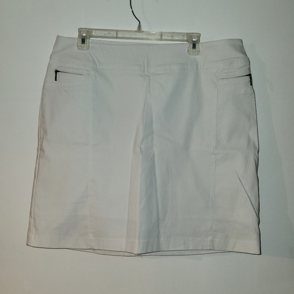Reitmans White Casual Skirt Size 14